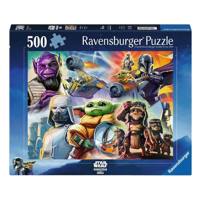 Ravensburger Star Wars Mandalorian and Grogu 500 Piece Puzzle