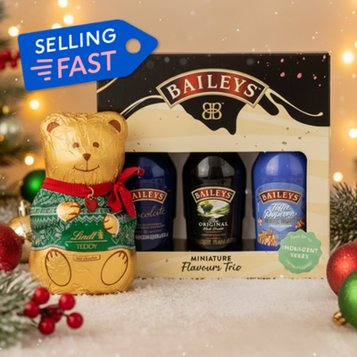 Baileys Trio & Lindt Christmas Teddy