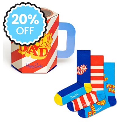 Happy Socks 3pk Father of the Year Gift Set