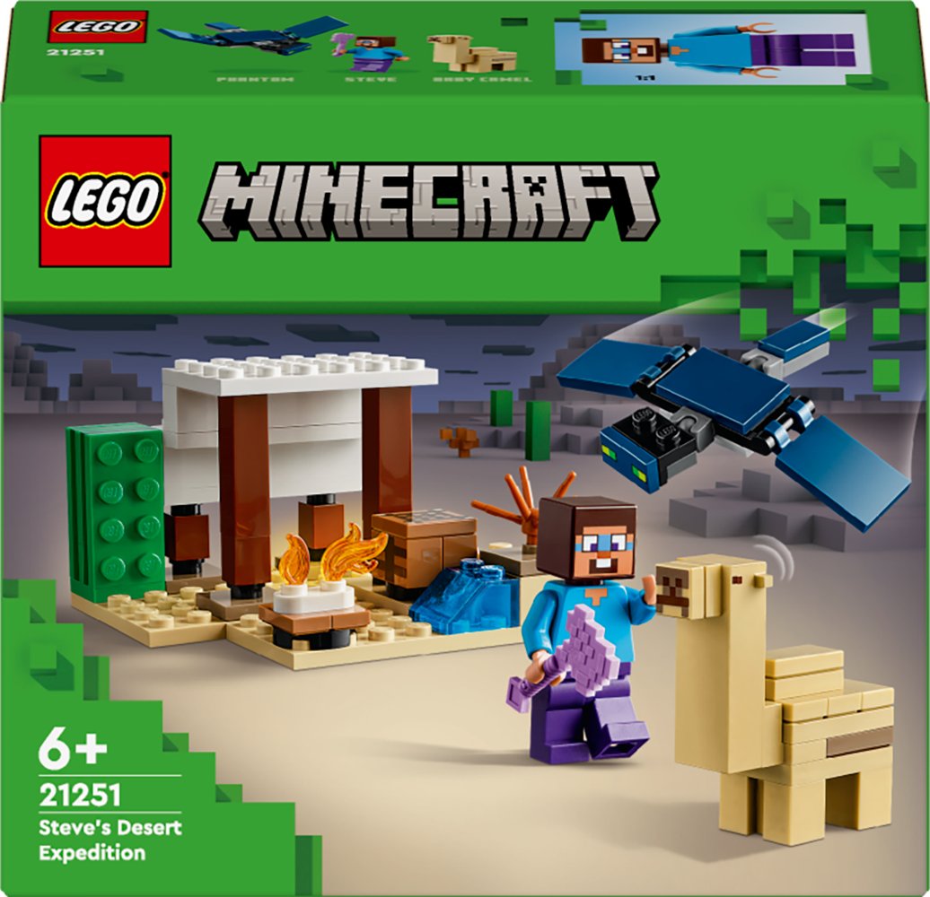 Lego Minecraft Steve's Desert Expedition (21251) Toys & Games