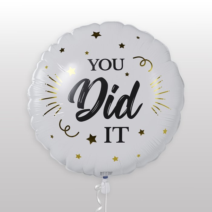 You Did It Foil Balloon