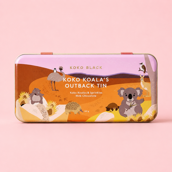 Koko Black Koala's Milk Chocolate Outback Tin 122g