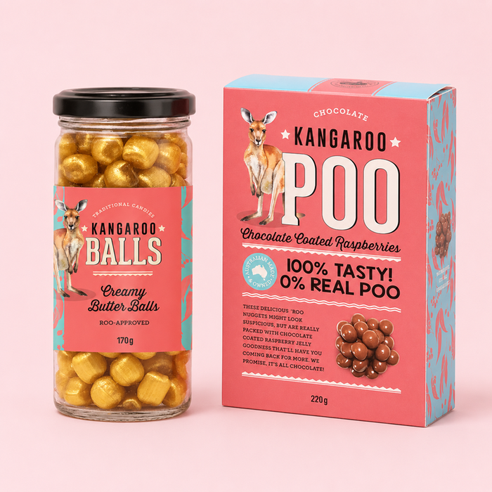 Kangaroo Poo and Balls Gift Set