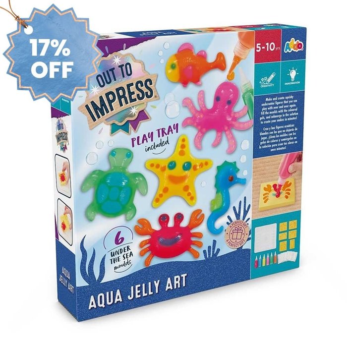 Out To Impress Aqua Jelly Art Craft Set