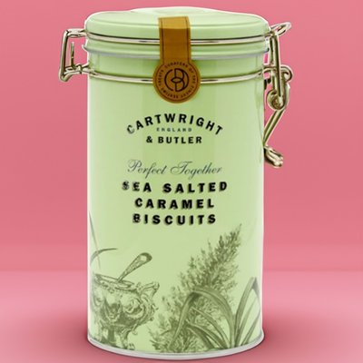 Cartwright & Butler Salted Caramel Biscuit Tin