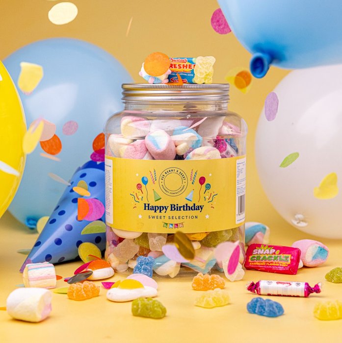Happy Birthday Giant Sweet Tub