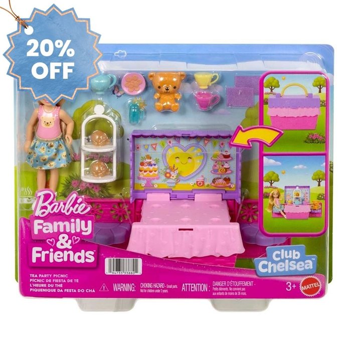 Barbie Tea Party Picnic Playset