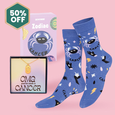 Cancer Necklace & Socks