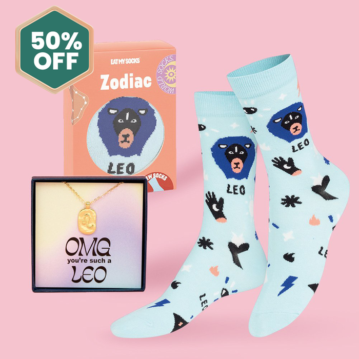 Leo Necklace & Socks