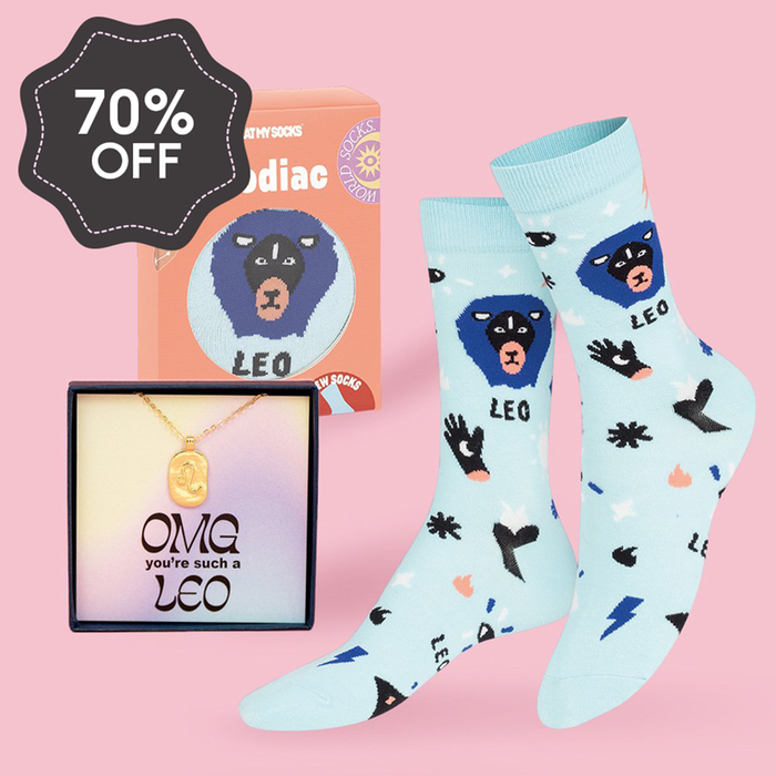 Leo Necklace & Socks