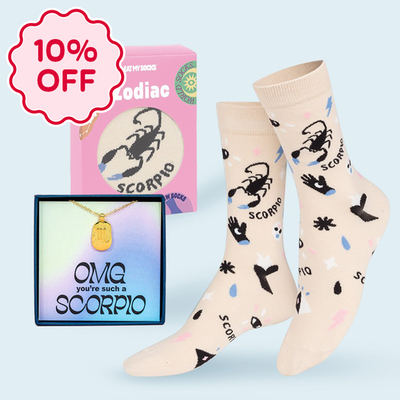 Scorpio Necklace & Socks