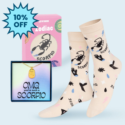 Scorpio Necklace & Socks