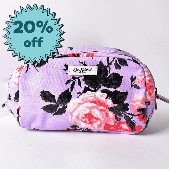 Cath Kidston 30 Years Rose Makeup Bag