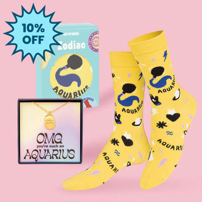 Aquarius Necklace & Socks