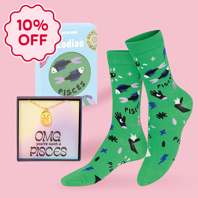 Pisces Necklace & Socks