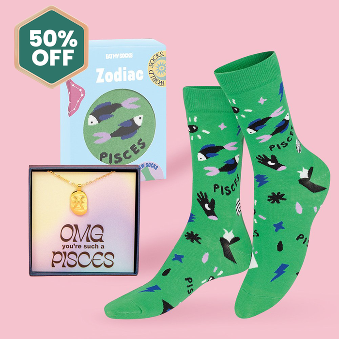 Pisces Necklace & Socks