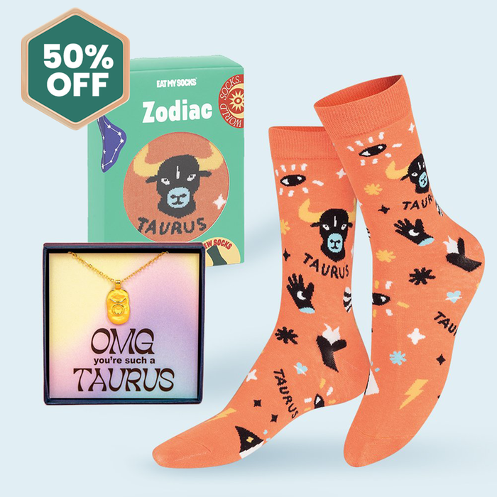 Taurus Necklace & Socks