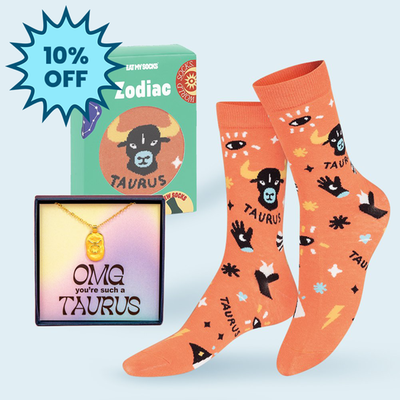 Taurus Necklace & Socks