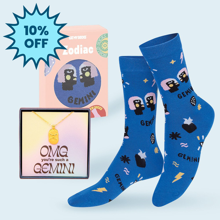 Gemini Necklace & Socks