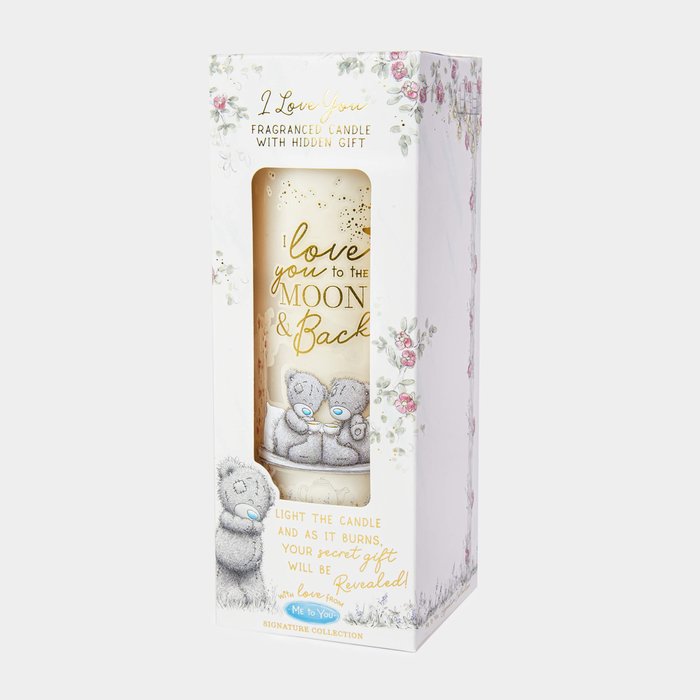 Me to You Tatty Teddy Candle With Hidden Gift & Keyring Gift Set