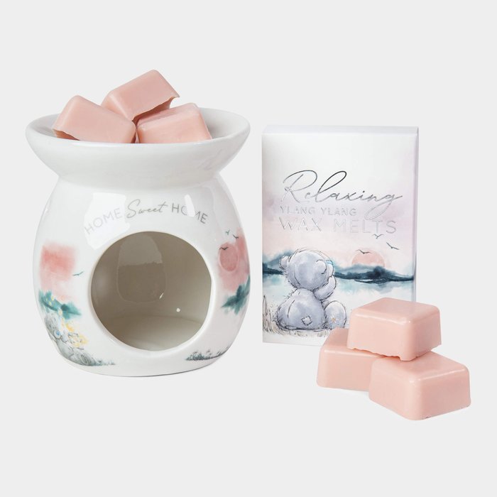 Tatty Teddy Ylang Ylang Wax Melts with Burner Gift Set