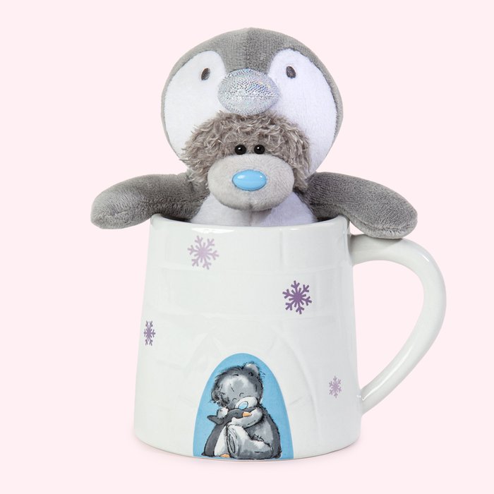 Me to You Novelty Igloo Mug and Tatty Teddy Penguin - Official Collection