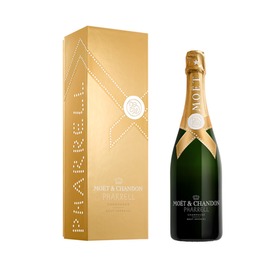 Moët & Chandon Brut Impérial x Pharrell Williams Limited Edition Champagne 75cl Gift Box