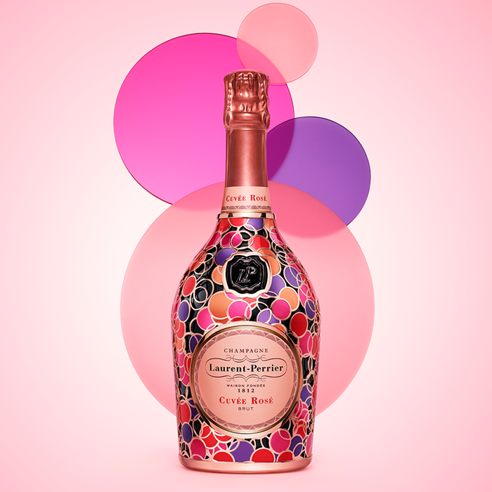 Laurent-Perrier Cuvée Rosé + 2 glasses | Moonpig