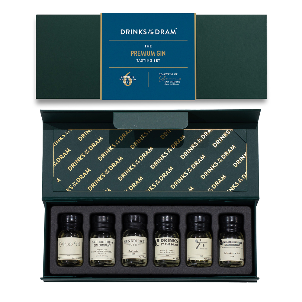Edinburgh Gin The Premium Gin 6 Dram Tasting Set