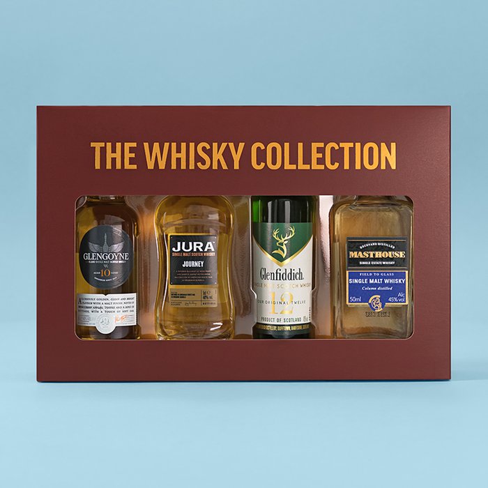 Whisky Collection Gift Set 4x5cl
