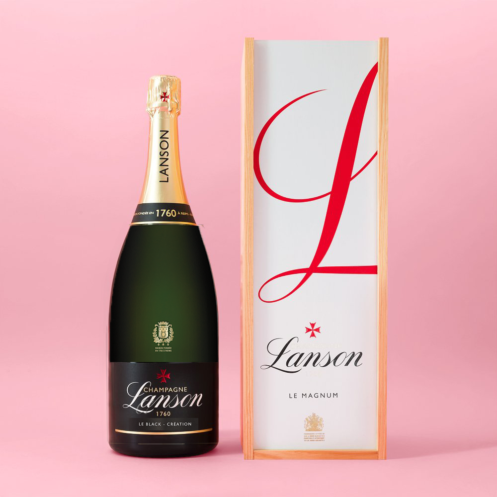 Lanson Le Black CrÃ©ation Brut Nv Champagne 150Cl Gift Box