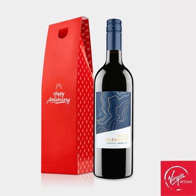 Virgin Wines Happy Anniversary Wild Elevation Malbec Gift Box