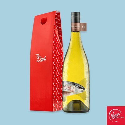 To Dad Virgin Wines Strout Road Vinters Chardonnay Gift Box