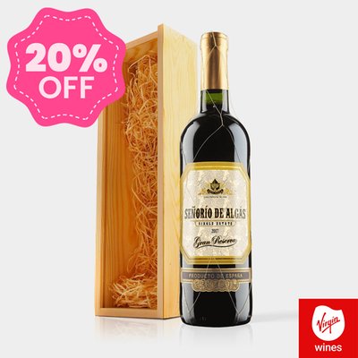 Virgin Wines Gran Villa Reserva 75cl in Wooden Gift Box