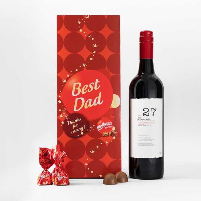Maltesers Truffles 'Best Dad' Box 455g & VAT 27