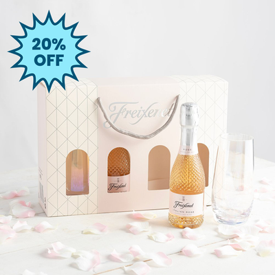 Freixenet Sparkling Rosé & Flutes Duo 2x20cl