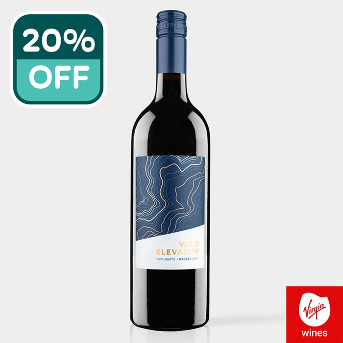 Virgin Wines Malbec Wild Elevation 75cl