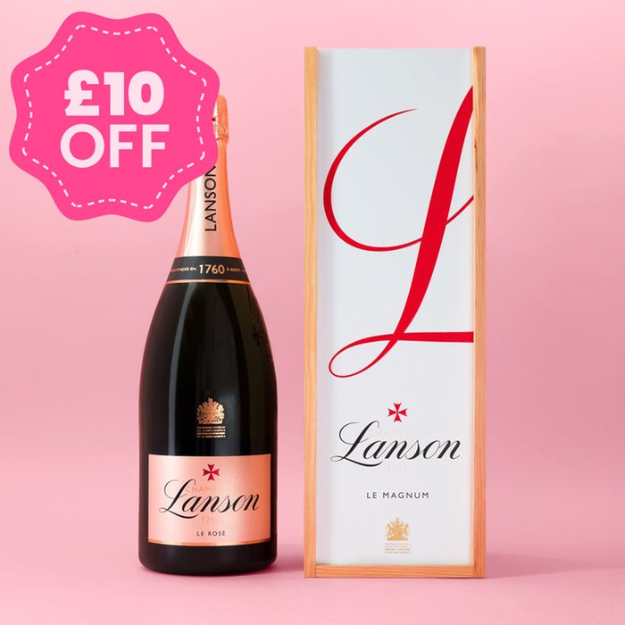 Lanson Le Rosé Champagne 150cl Gift Box