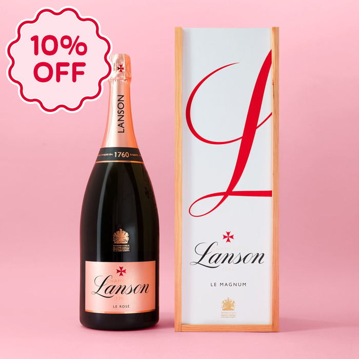Lanson Le Rosé Champagne 150cl Gift Box