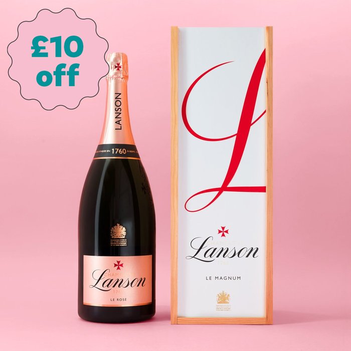 Lanson Le Rosé Champagne 150cl Gift Box