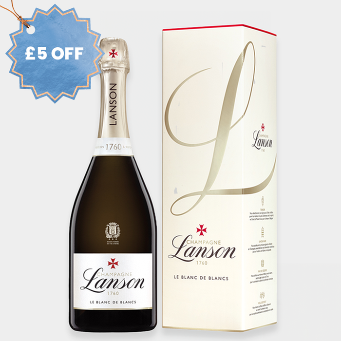 Lanson Le Blanc de Blancs Champagne Gift Box