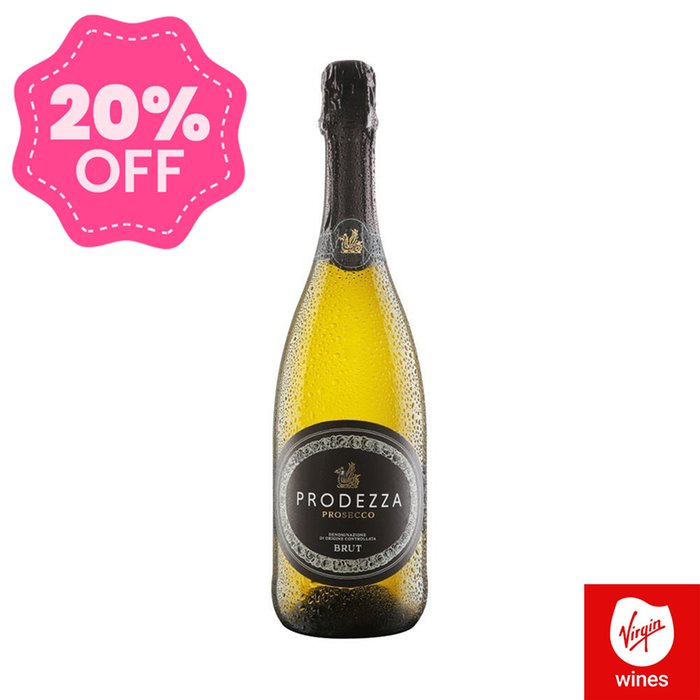 Virgin Wines Prodezza Prosecco Brut NV 75cl