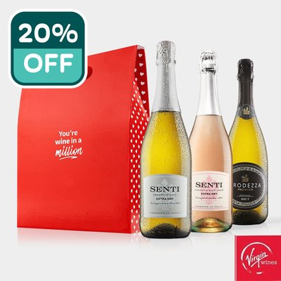 Virgin Wines Wine in A Million Trio Gift Box 75cl