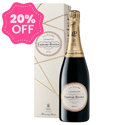 Laurent Perrier La Cuvée Brut Gift Box 75cl