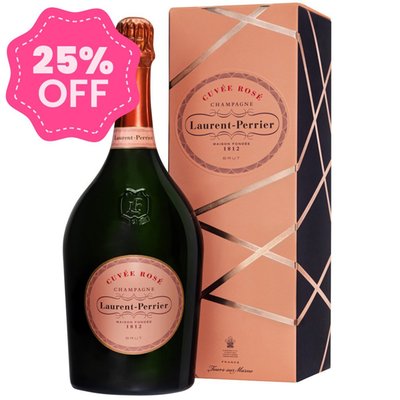 Laurent Perrier Cuvée Rosé Gift Box 75cl