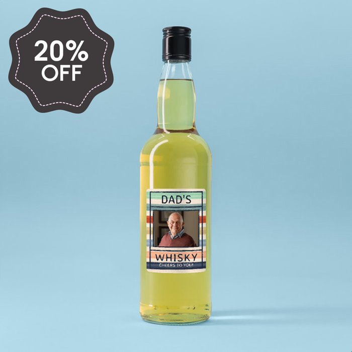 Personalised Dad Whisky 70cl