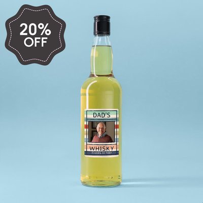 Personalised Dad Whisky 70cl