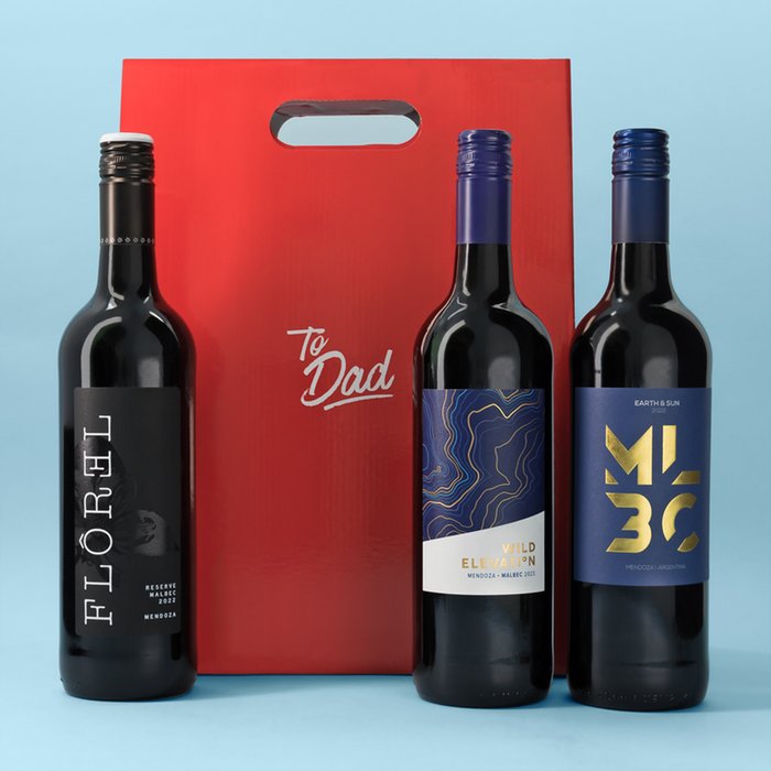 To Dad Malbec Lovers Trio