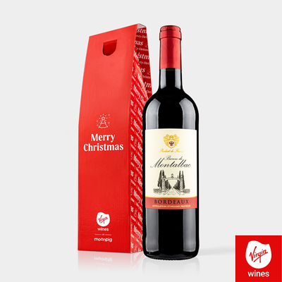 Virgin Wines Happy Christmas Bordeaux Gift