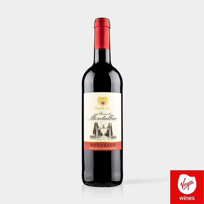 Virgin Wines Classic Bordeaux Red Wine 75cl